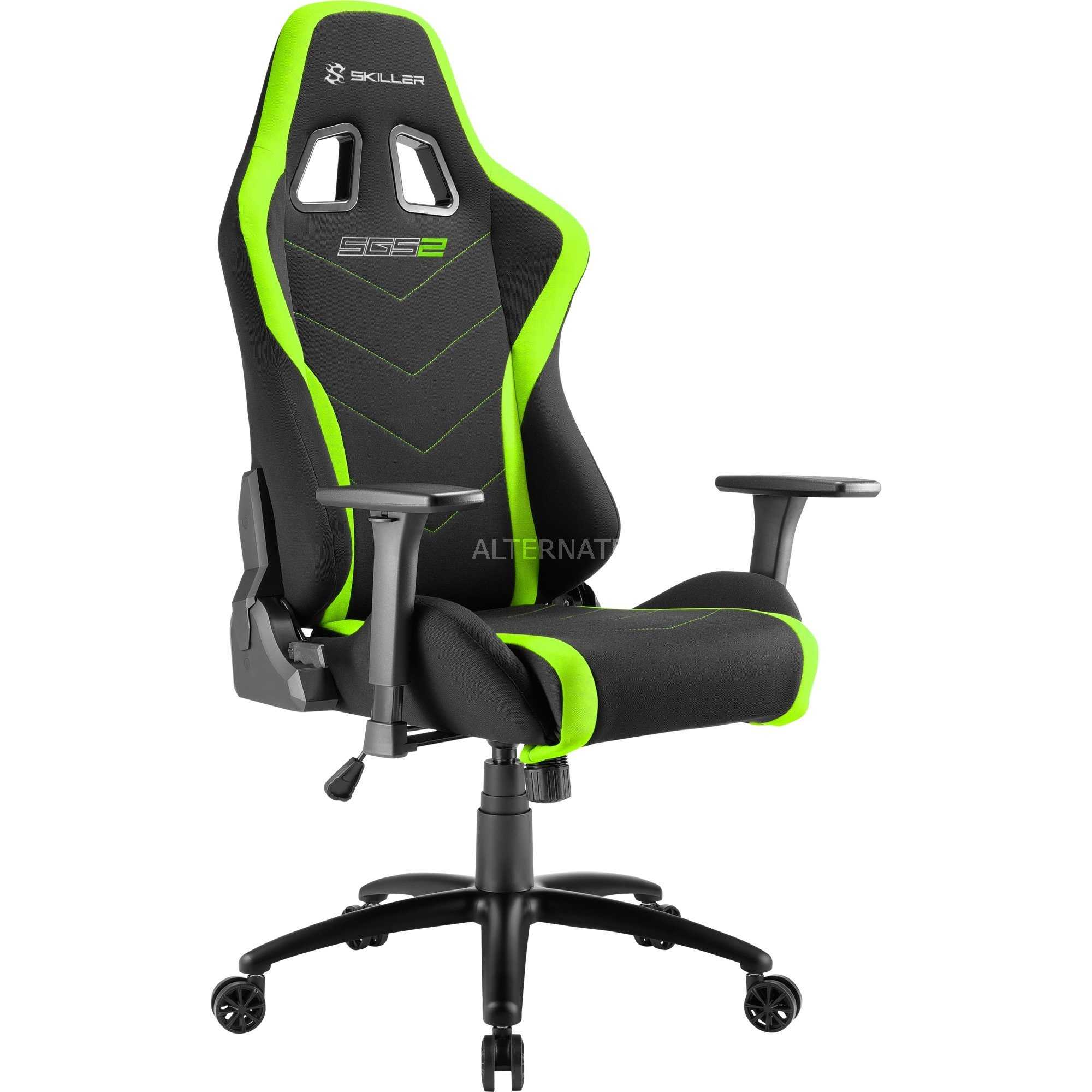 Sharkoon Skiller SGS2 Gaming Stuhl schwarz/grün für 158,99€ (statt 208€)