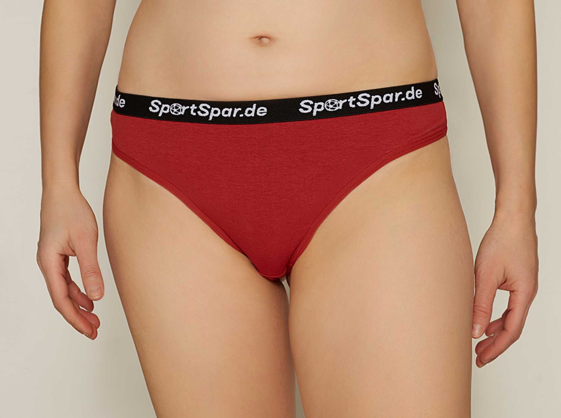 "Sparhöschen" Damen String Tanga in 4 Farben &amp; 4 Größen