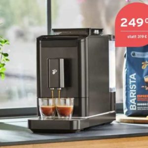 Tchibo Eduscho Kaffeevollautomat Esperto2 Caffè | (Granite Black oder Titanium Silver) 249€ statt 319€ | (Dark Chrome) 269€ statt 339€