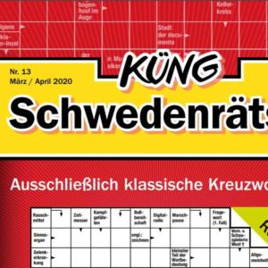 Kostenlos ein komplettes Heft mit 43 Kreuzworträtseln vom Küng-Verlag