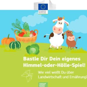 GRATIS &#034;Himmel-oder-Hölle-Spiel&#034; kostenlos basteln