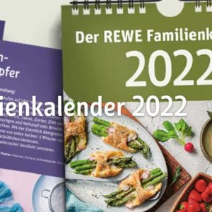 GRATIS *REWE Familienkalender 2022* ab 08.11.21 in den Filialen