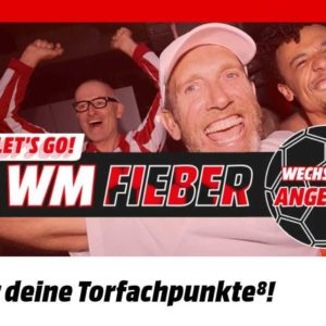 "⚽Tor⚽-Mehrfachpunkte" bei Mediamarkt für jedes Tor der deutschen Mannschaft für myMediaMarkt-Kunden