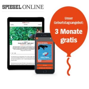 3 Monate Spiegel&#043; Digital gratis testen!