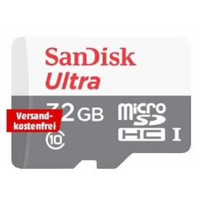 2x SanDisk Ultra microSD 32GB für 8,99€ (statt 17€)