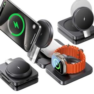 LISEN 3 in 1 Ladestation für Apple Watch und iPhone