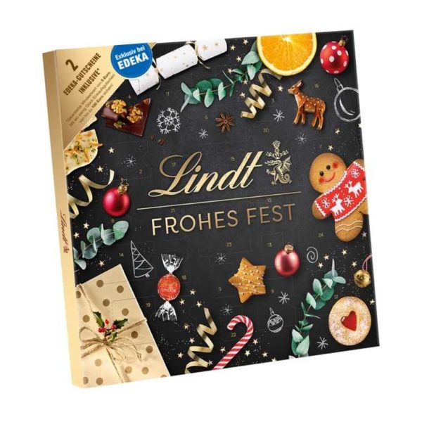 Edeka (Lindt-)Adventskalender für max. 5€ (10€ abzgl. Gutschein von mindestens 5€)