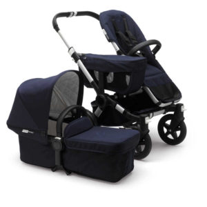 Babymarkt: bugaboo Kinderwagen Donkey 2 Classic Mono Complete Alu/Dark Navy (€979,00 statt €1299,00)