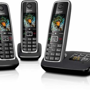 Gigaset C530A Trio Fest­netz-Te­le­fon schnurlos DECT An­ruf­be­ant­wor­ter für 104,98 € (statt 139,99 €)