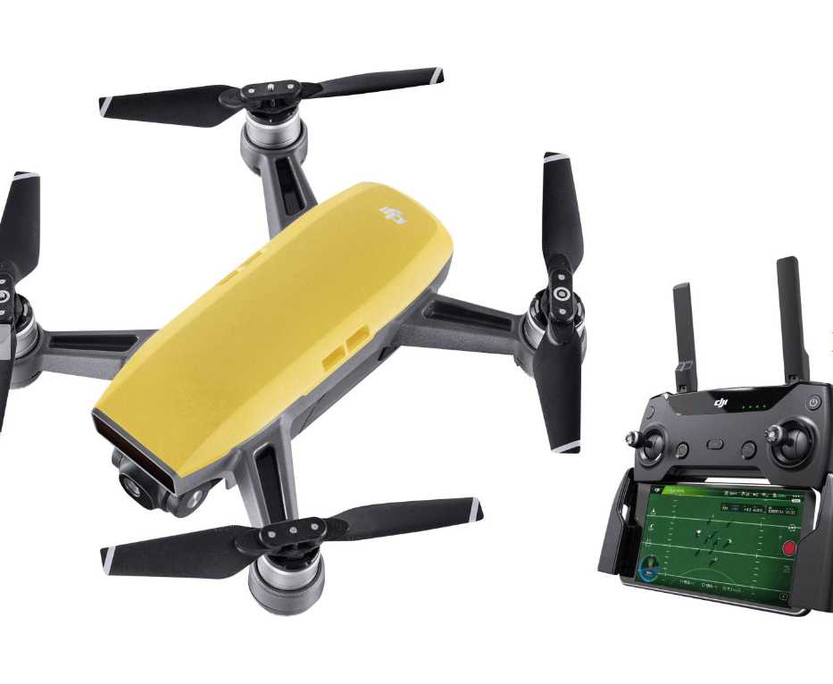 DJI Spark Sunrise Yellow Fly More Combo Drohne für 547,37€