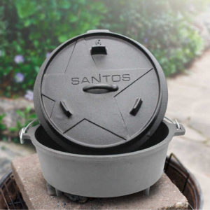 SANTOS Dutch Oven (mit Füßen, 5,7 l) für 49,99€ (statt 86€)