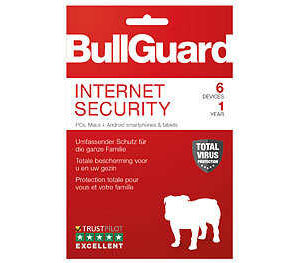 Pearl: Bullguard Internet Security 1-Jahres-Vollversion mit 6 Lizenzen (PC/Mac/Android) gratis (&#043;VSK) statt ca. €10,-