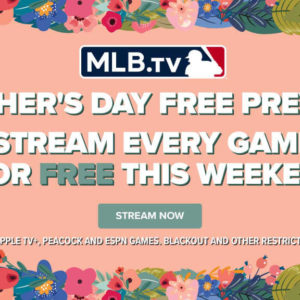 "Major League Baseball" kostenlos am Muttertagswochenende streamen