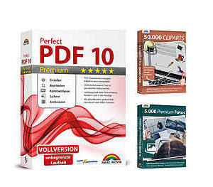 Pearl gratis: Perfect PDF 10 Premium gratis statt €14,99 &#043; 50.000 ClipArts &#043; 5.000 lizenzfreien Fotos