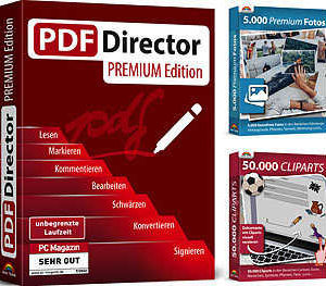 Pearl: M+T PDF Director Premium inkl. Foto-&amp; Clipart-Sammlung gratis statt  79,99€ ´(+ VSK)