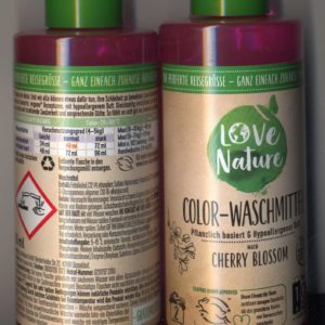 Für Glücksritter: Produktprobe - Love Nature Waschmittel