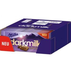 DealClub: Milka darkmilk Alpenmilch Schokolade für 16,01€ statt 36,49€ (MHD 12 /2022)