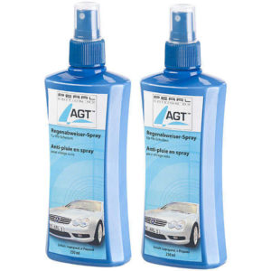 Pearl: AGT 2er-Set Regenabweiser-Spray für Kfz-Scheiben, je 250 ml (€1,99 &#043; VSK statt €10,98