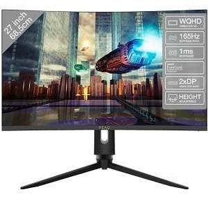 PEAQ PMO G270-CQK 27 Zoll WQHD Monitor (1 ms Reaktionszeit, 165 Hz) ab 249€ (statt 299€)