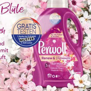 *bald wieder* GRATIS: Perwoll Renew &amp; Blütenrausch Waschmittel gratis testen