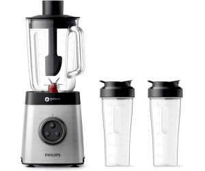 Philips Standmixer HR3655/00, 1400 W, ProBlend 6 3D Tech­no­lo­gie, 2 Liter Glas­be­häl­ter, 2x Trink­fla­schen für 108,99 € (statt 135,99 €)