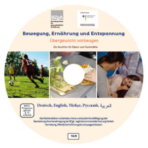 BZgA: DVD &#034;Bewegung, Ernährung und Entspannung-Übergewicht vorbeugen&#034;