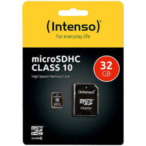 Pearl: Zum Mitbestellen: Intenso microSDHC-Speicherkarte 32 GB, Class 10, inkl. SD-Adapter gratis statt 6,89€