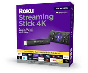 Roku Streaming Stick 4K | 4K/ HDR/ Dol­by Vision Streaming Media Player für 34,98 € (statt 48,01 €)