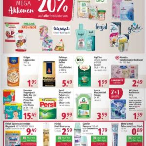 Rossmann Aktionswoche 20% Rabatt auf alles von enerBiO erdbär Tetesept Fenjal Glade Mund-Nasen-Schutz-Masken