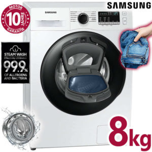 eBay: Samsung WW81T4543AE Waschmaschine 8kg Frontlader Inverter AddWash Dampf freistehend Aquastop (€399,99 statt €499,00)