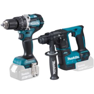 eBay: Makita Akku-Kombo-Kit DLX2278 Schlagbohrschrauber + Bohrhammer 18Volt (161,95€ statt 186,92)