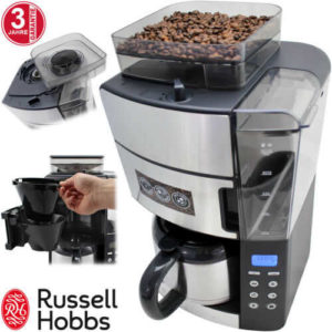 eBay: Russell Hobbs Grind &amp; Brew Thermo Edelstahl Kaffeemaschine (109,99€ statt 122,70€)