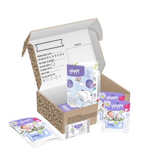 GRATIS Schnupperbox bella baby Happy mit Windeln, Wickelunterlagen &amp; Feuchttüchern (nur 3€ VSK)