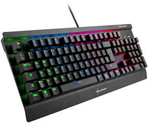 Sharkoon Skiller MECH SGK3 - Tastatur - backlit - USB - Deutsch für 56,98 € (statt 64,56 €)