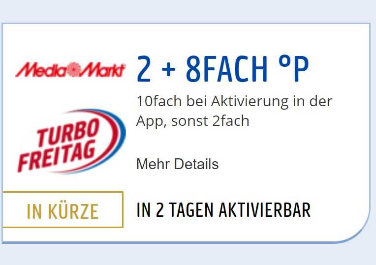 Payback: 10fach Punkte bei Media Markt am 17.01.