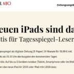 Ipad Air 19 Oder Ipad Mini 19 Gratis Zum 2 Jahres Digitalabo Des esspiegels