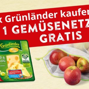 GRATIS Gemüsenetz bei Kauf von 3x Grünländer